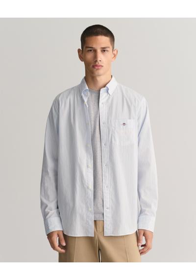 Рубашка с длинным рукавом REG POPLIN STRIPE SHIRT
