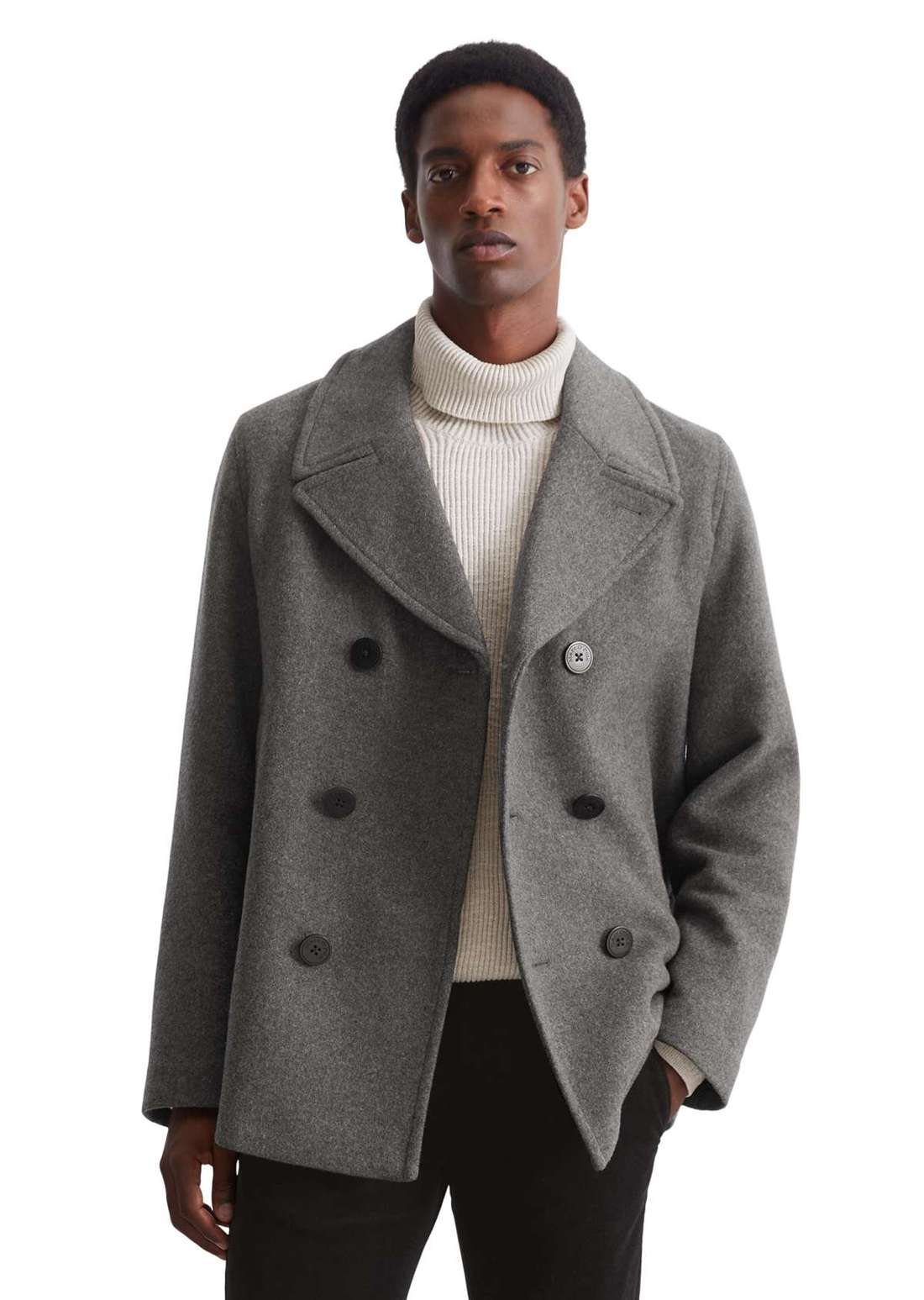Уличная куртка aus italienischem Schurwolle-Mix