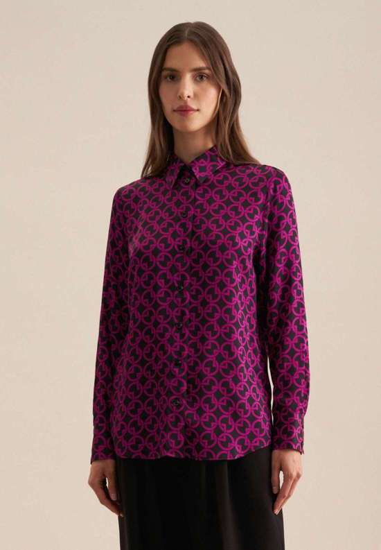 Рубашка-блузка Schwarze Rose