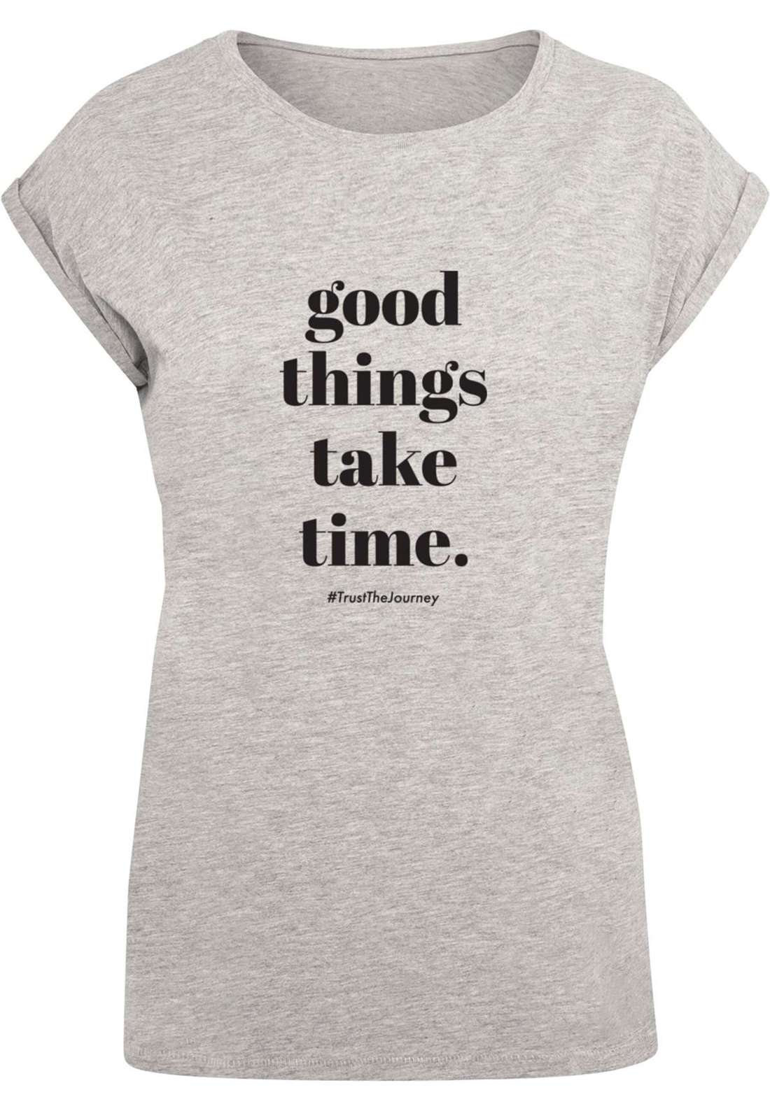 футболка Damen Ladies Good Things Take Time T-Shirt