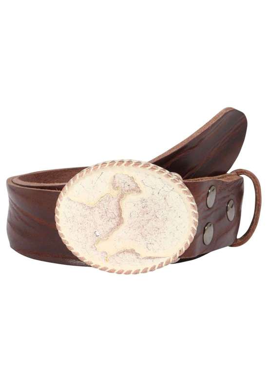 Кожаный ремень Neustadt Rosé Mit Swarovski-Kristall veredelt