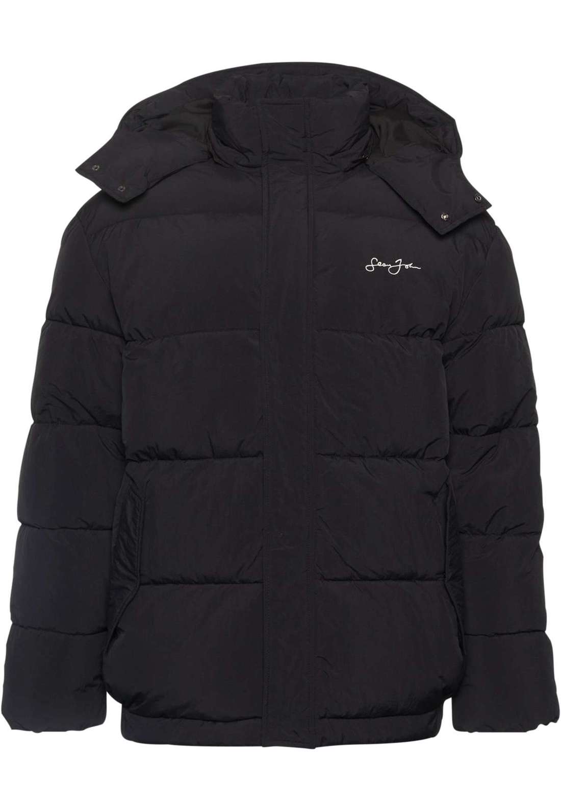 Зимняя куртка Herren JM233-019-1 SJ Script Logo Hooded Puffer Jacket