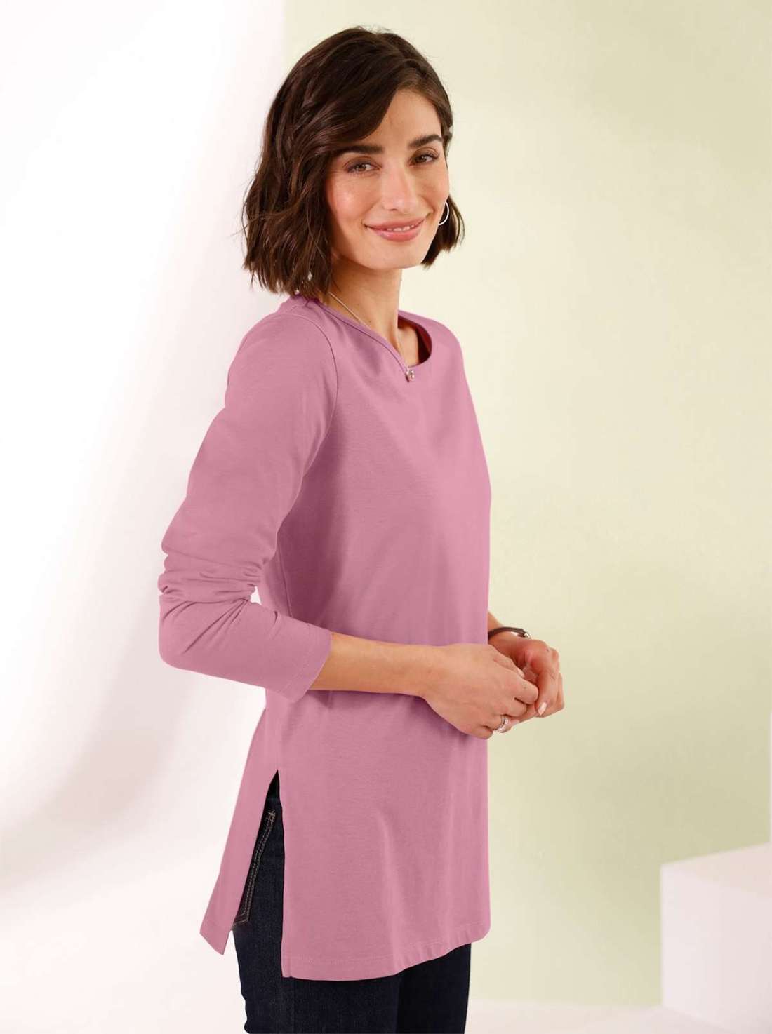 Рубашка с длинным рукавом Longshirt