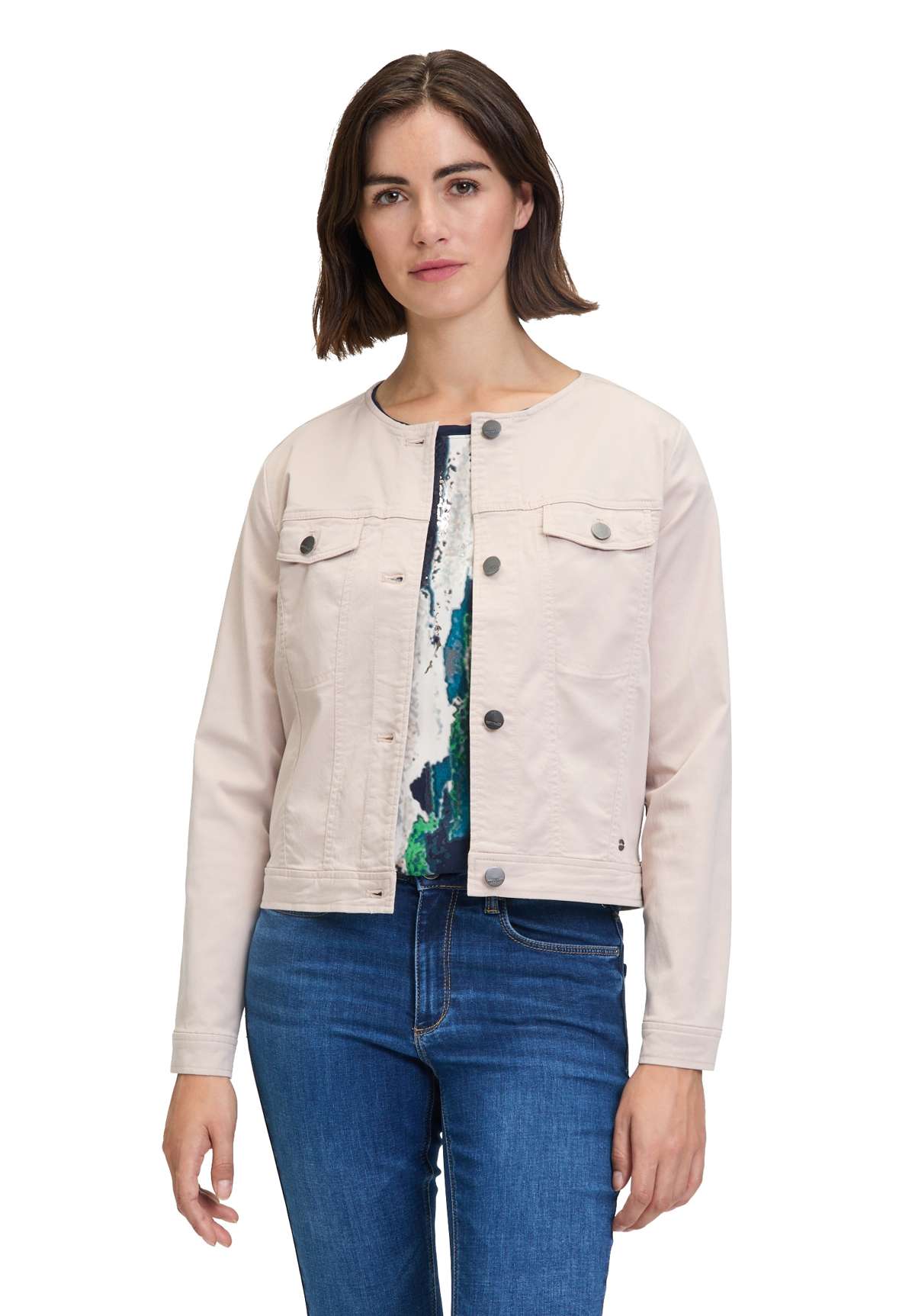 Пиджак-пиджак Betty & Co Jeansjacke langarm