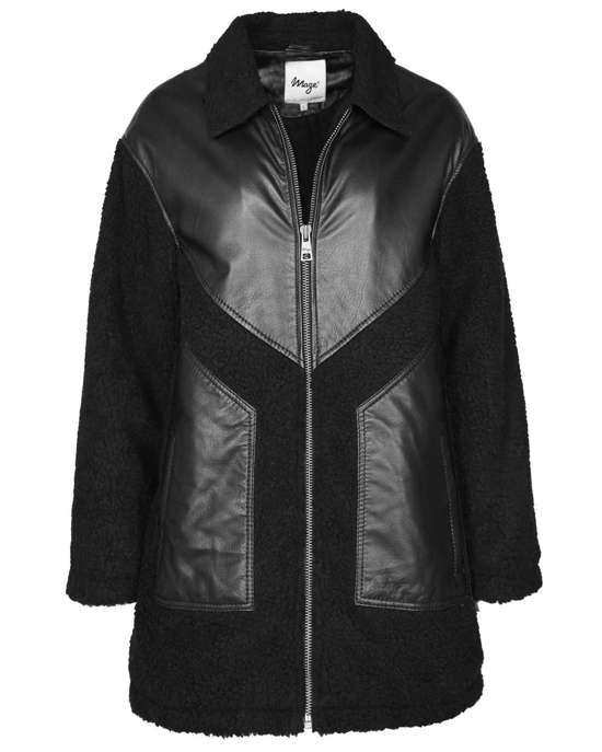 Кожаная куртка 42021172