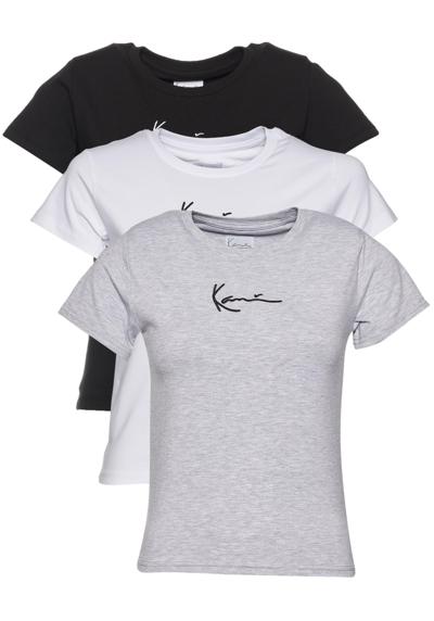 футболка Damen Small Signature 3-Pack Essential Tight Tee