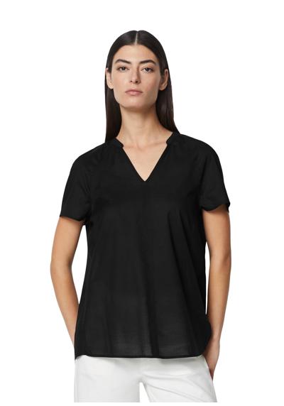 Блузка с короткими рукавами aus leichtem Baumwolle-Voile