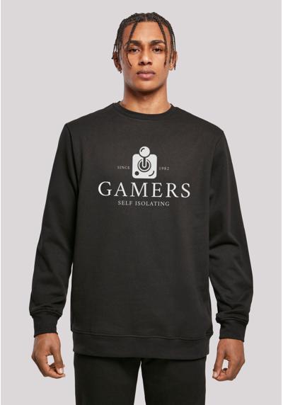 Толстовка с капюшоном Retro Gaming Gamers Self Isolating