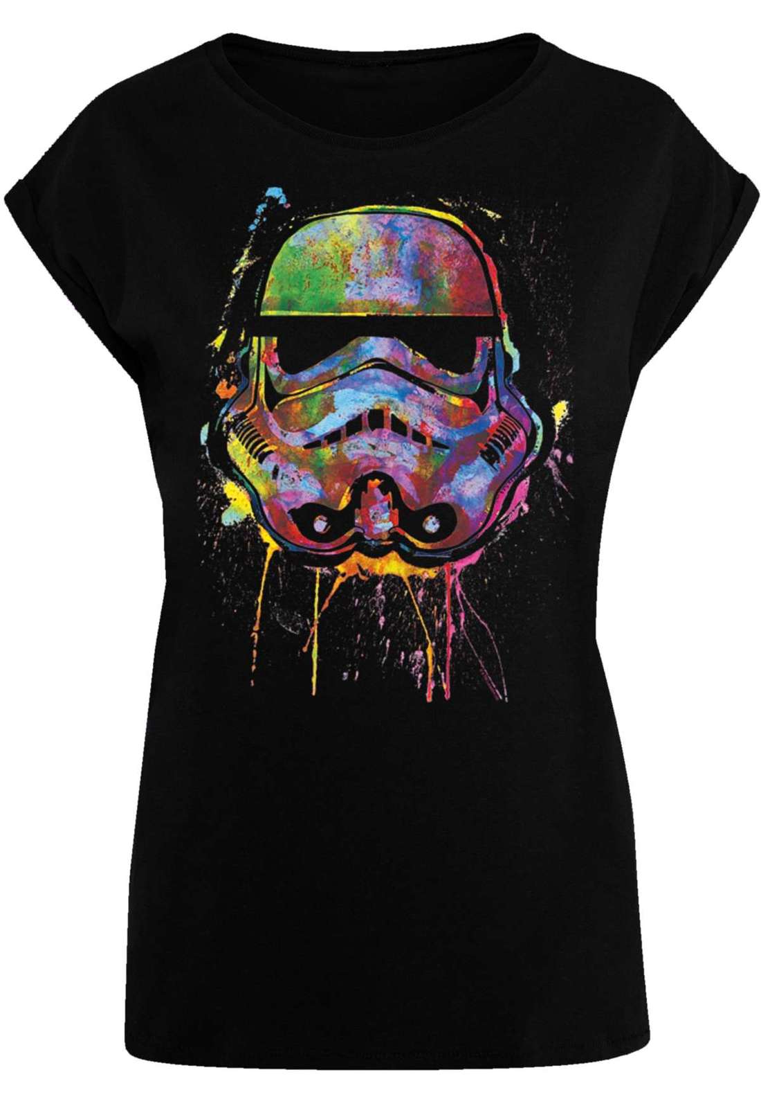 футболка PLUS SIZE Stormtrooper Paint Splats