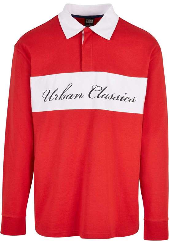 Длинный рукав Urban Classics Herren Oversized Rugby Longsleeve