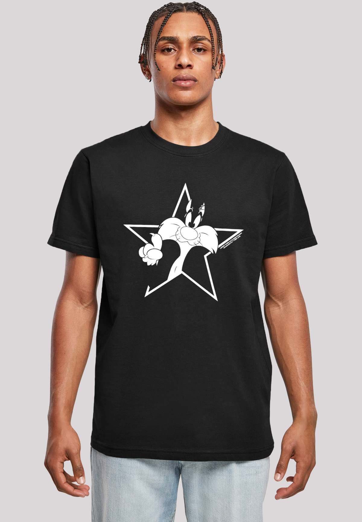 футболка Looney Tunes Sylvester Cartoon Stern