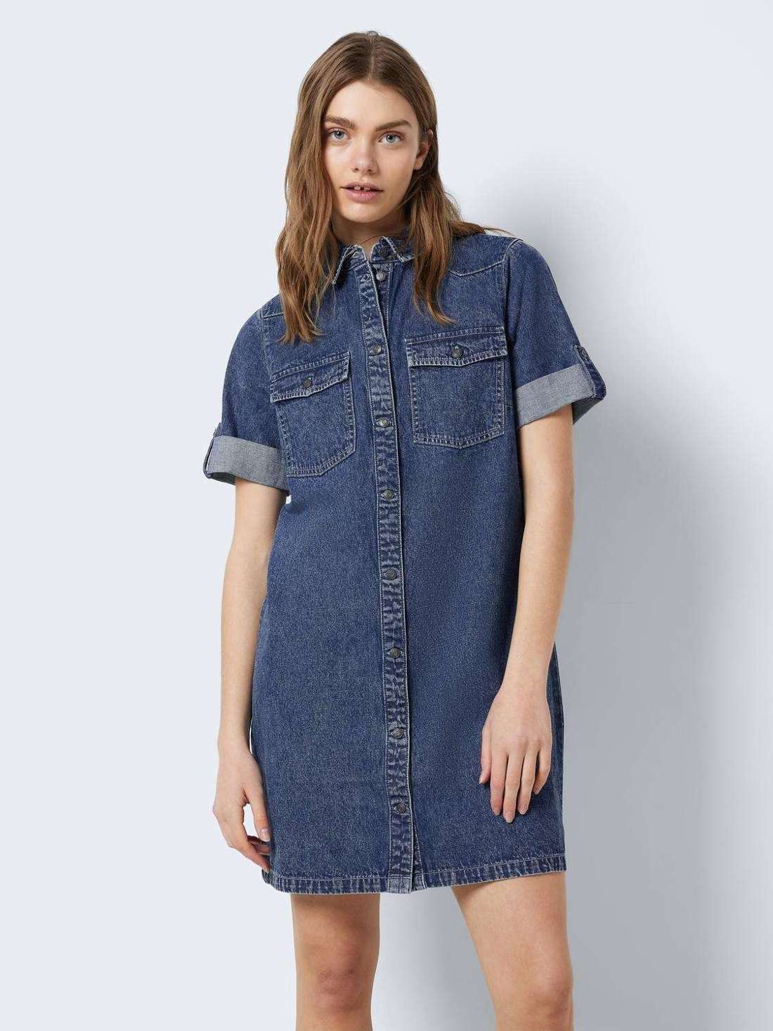 Джинсовое платье NMNEW SIGNE S/S DENIM DRESS WG002MB NOOS