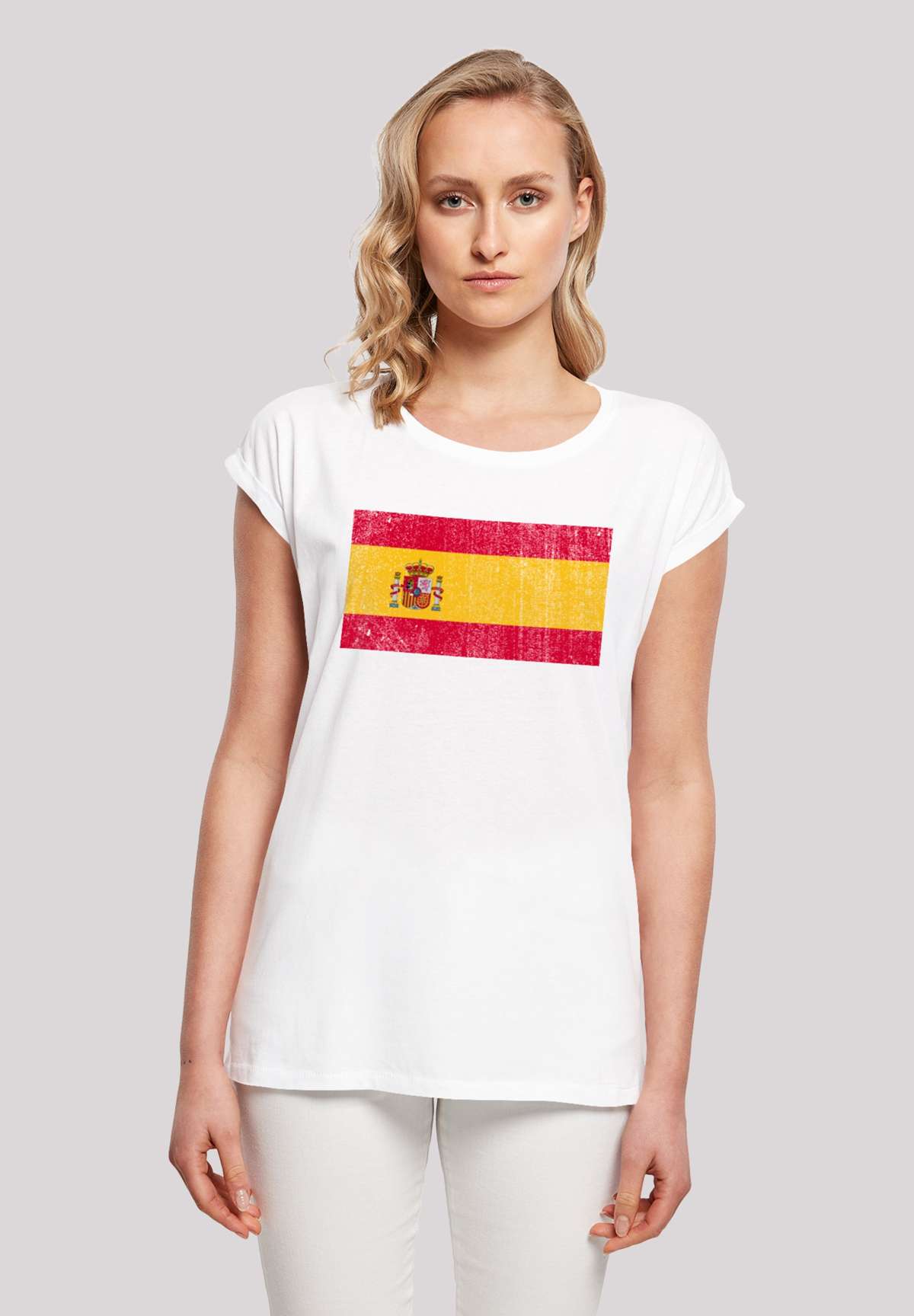 футболка Spain Spanien Flagge distressed