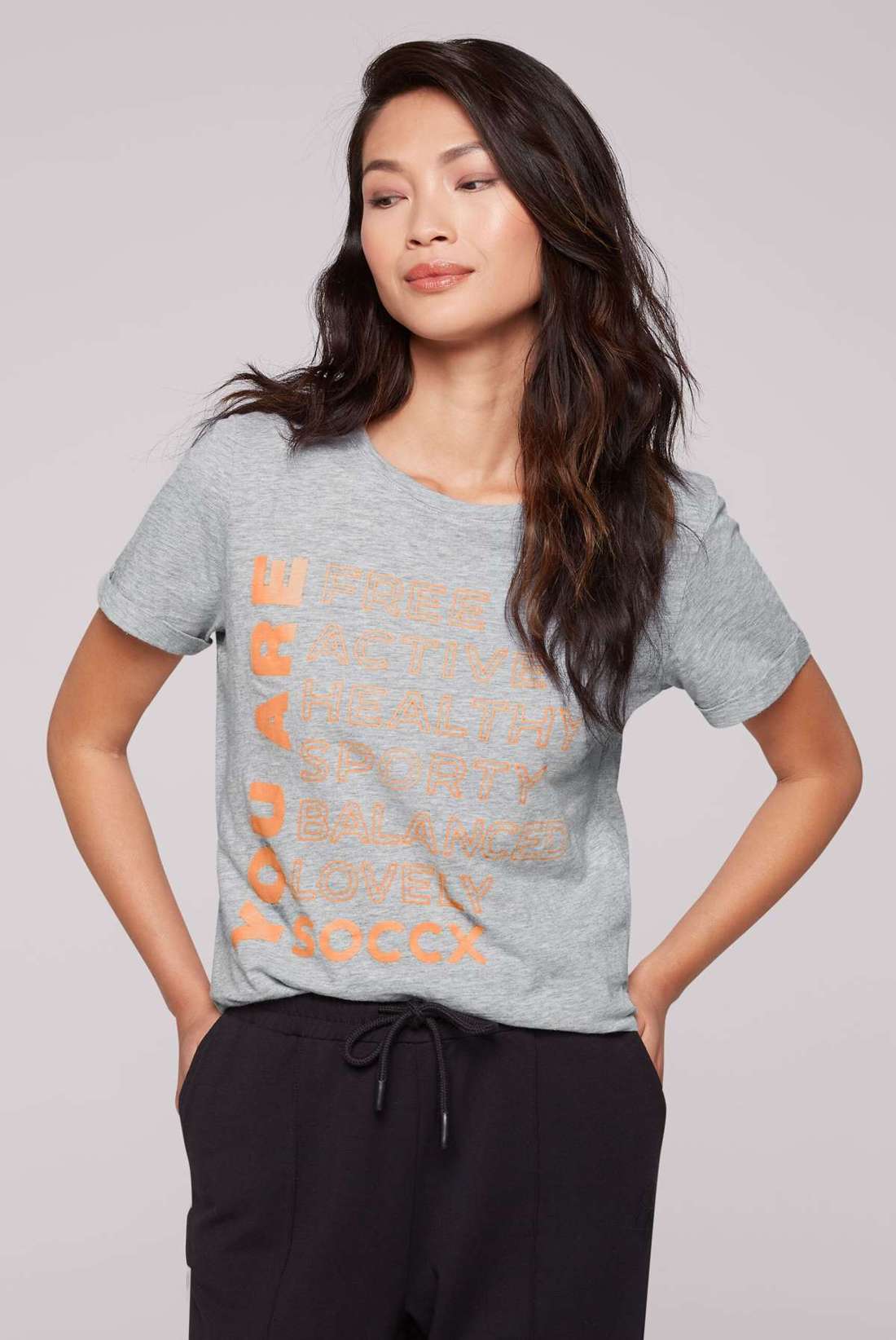 рубашка с круглым вырезом