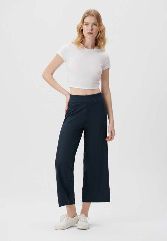 Тканевые брюки WIDE LEG KNIT PANT