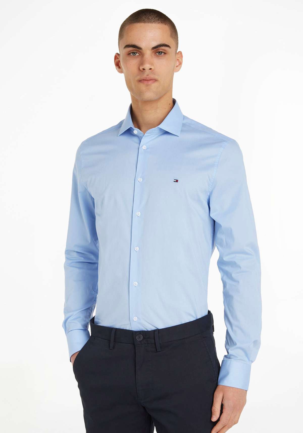 Рубашка с длинным рукавом LA-Hemd Flex Poplin SF