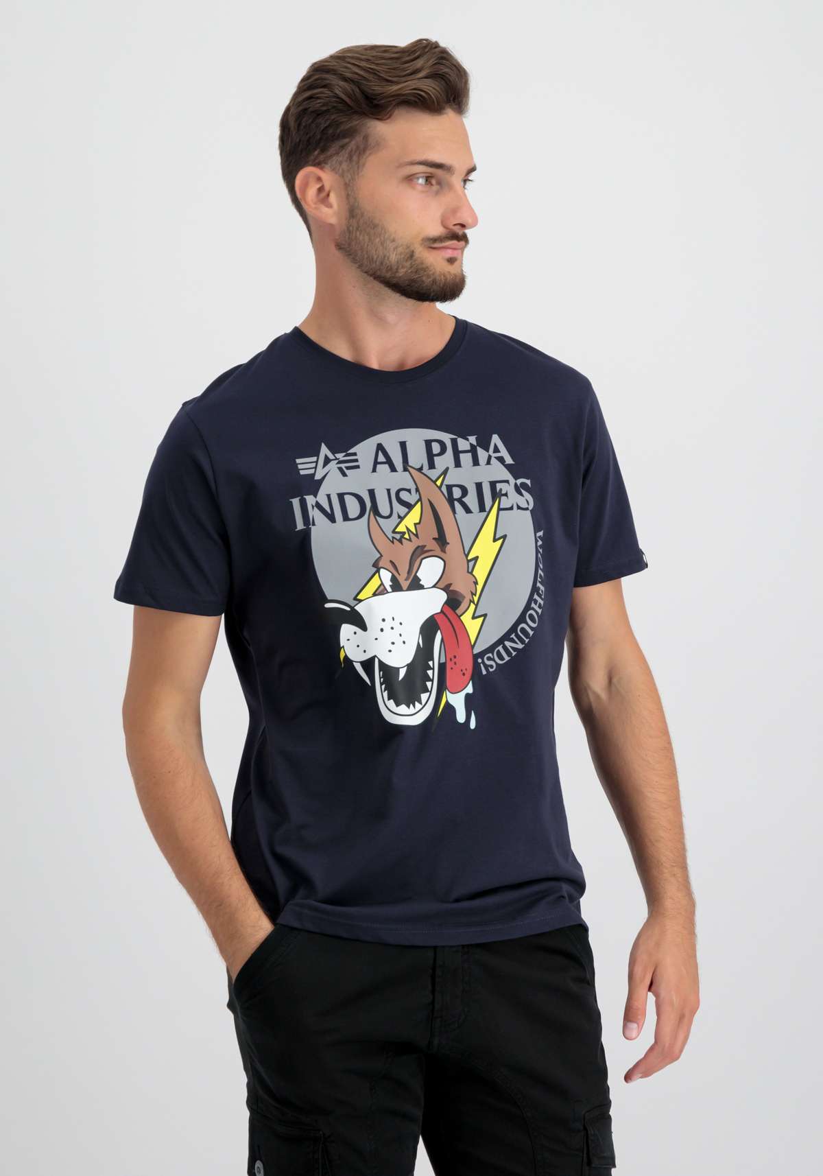 футболка Men - T-Shirts Wolfhounds T-Shirt