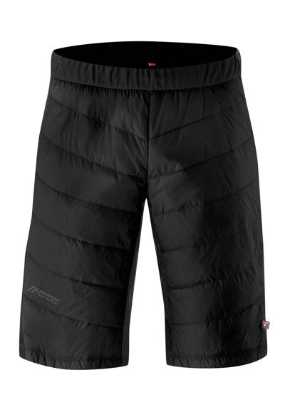 Функциональные брюки-утеплители PrimaLoft®-бермуды в качестве верхней одежды под колготки.
