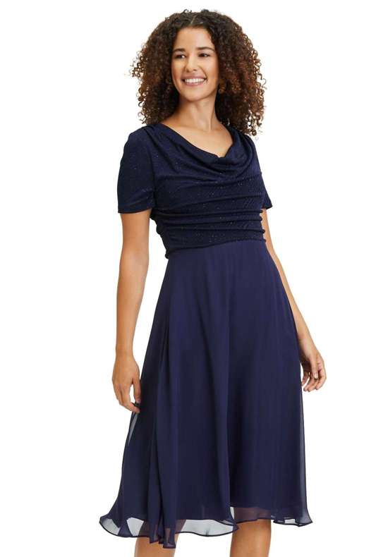 Коктейльное платье Cocktailkleid kurzarm