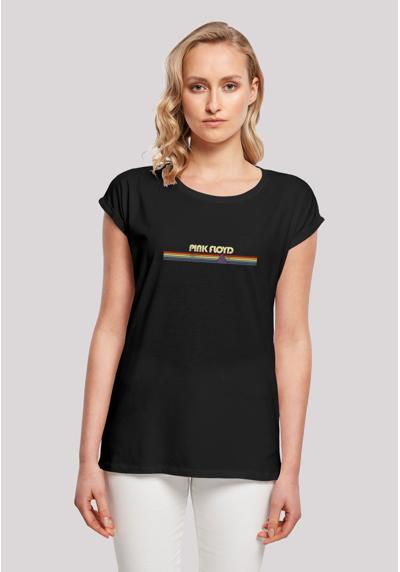 футболка Pink Floyd Prism Retro Stripes Vintage Rock Merch.
