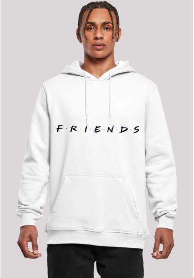 толстовка FRIENDS TV Serie Text Logo WHT