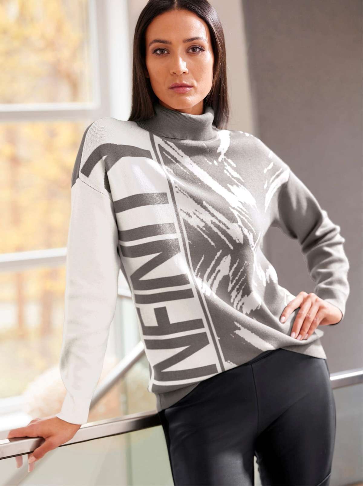 Жаккардовый свитер Pullover