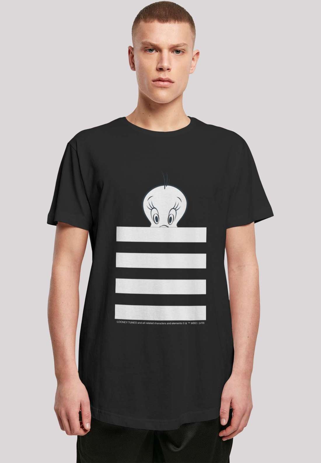 футболка Looney Tunes Tweety Pie Striped Faux