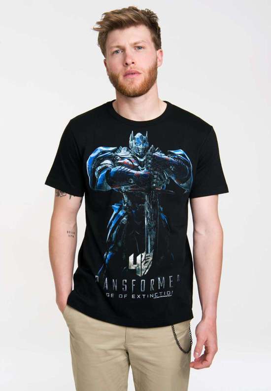 Футболка с крутым принтом спереди Ära des Untergangs - Age of Extinction