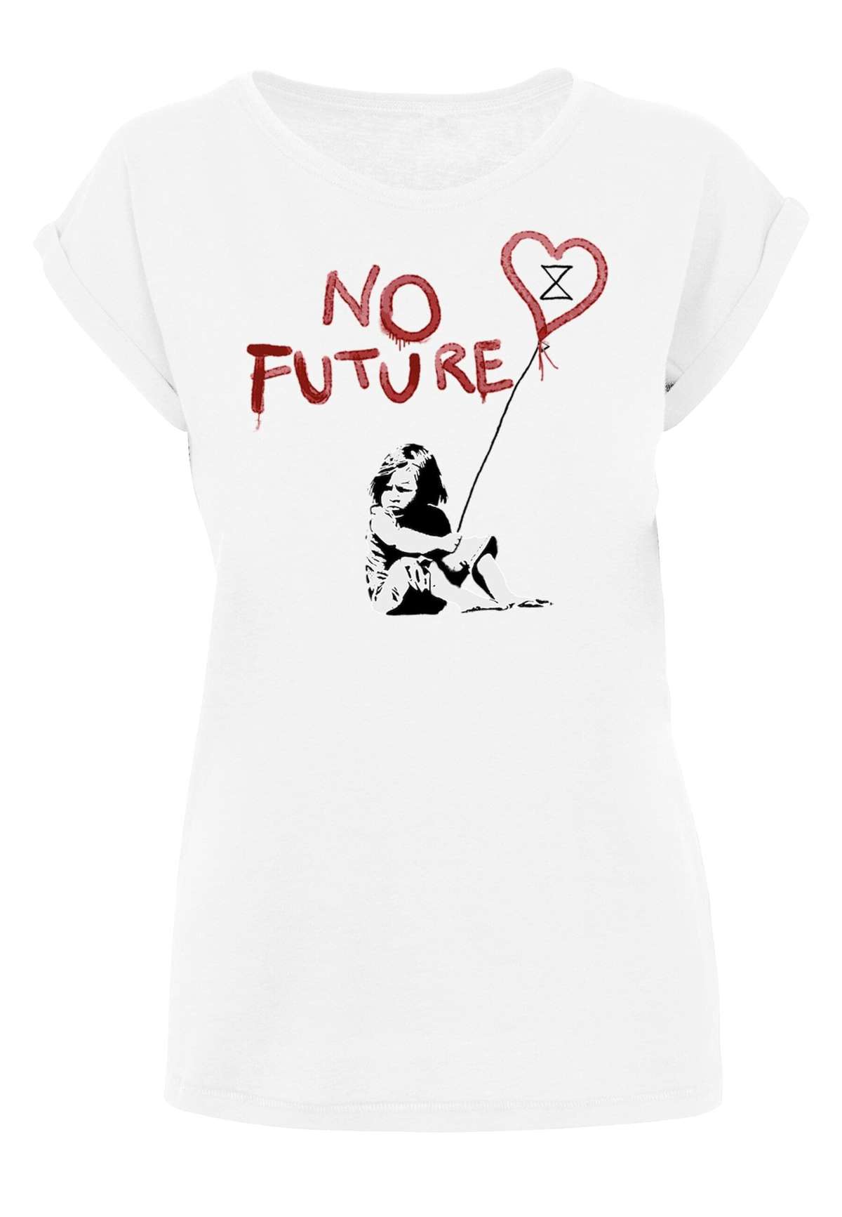 футболка Damen Ladies No Future T-Shirt