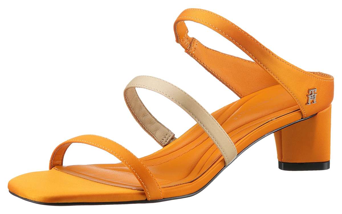 Мул TH STRAP SATIN MID HEEL