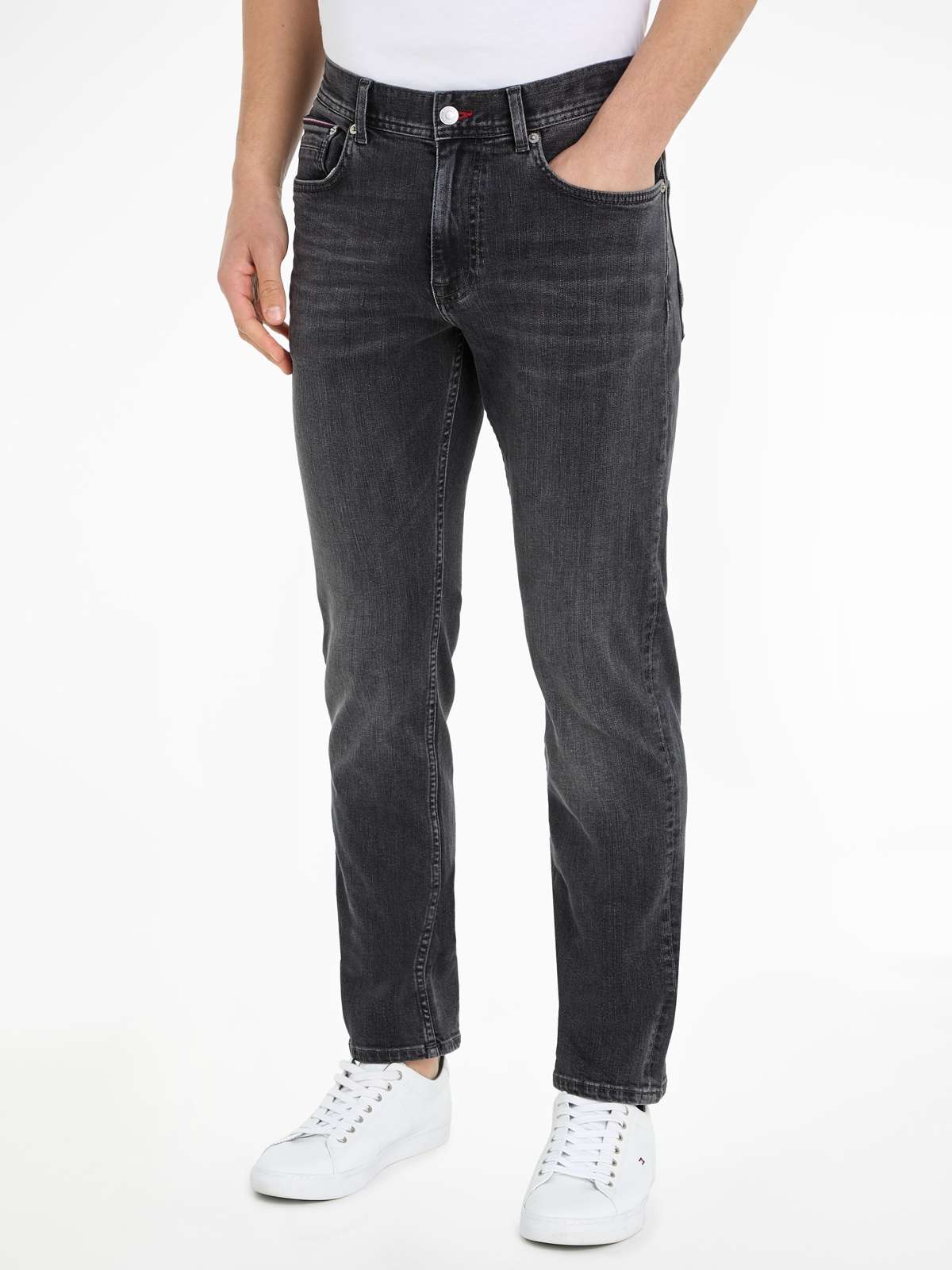 джинсы с 5 карманами STRAIGHT DENTON STR SALTON BLK
