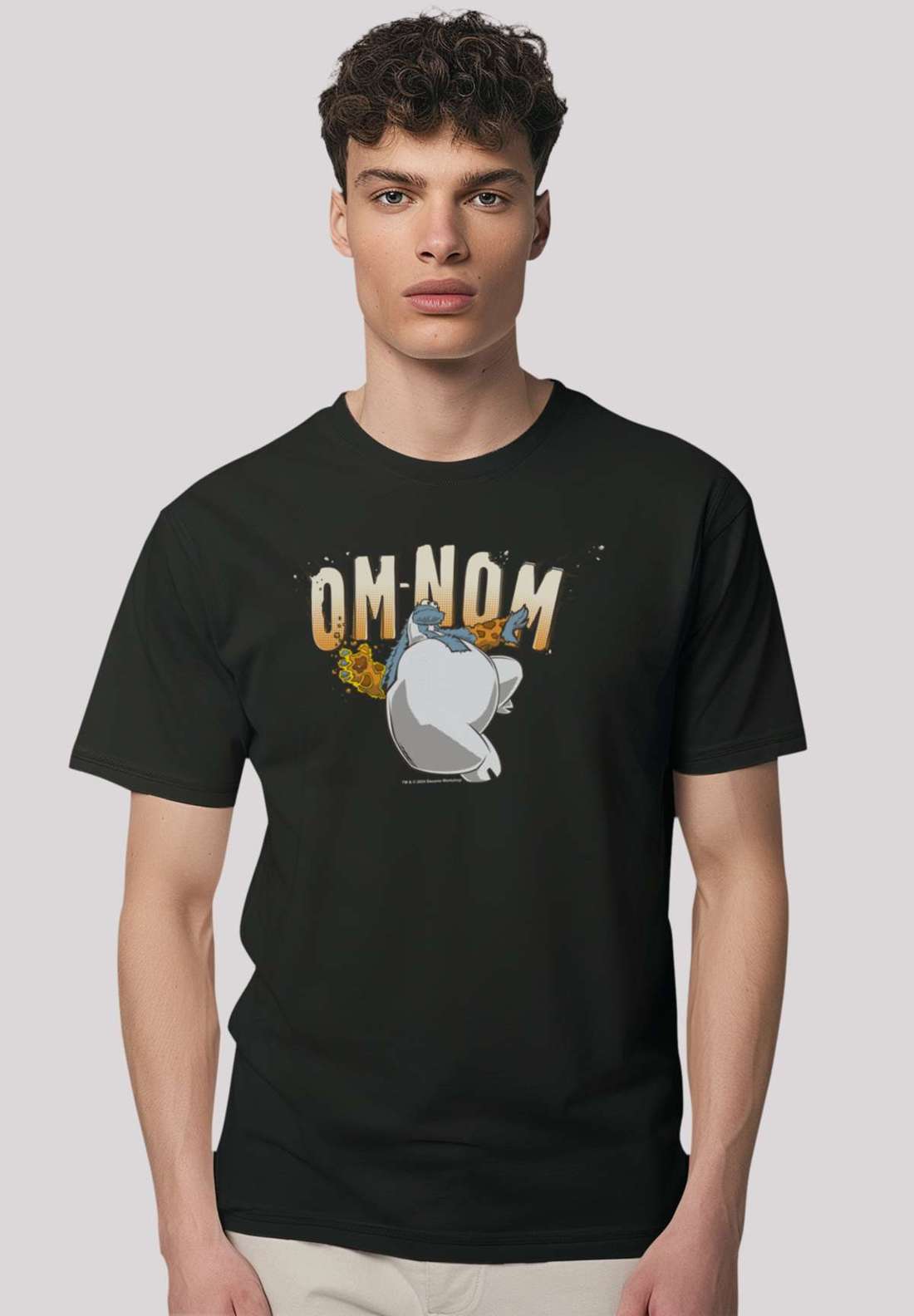 футболка Sesamstraße Cookie Monster Hero