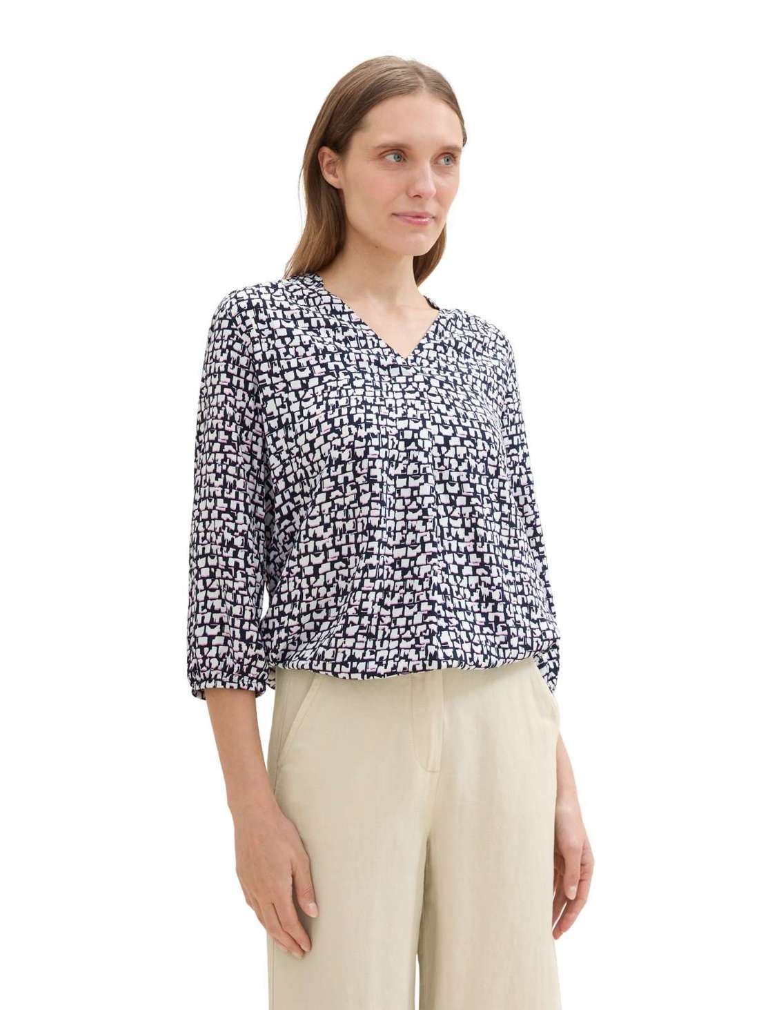 Блузка с длинными рукавами с отделкой Livaeco от Birla Cellulose(TM)