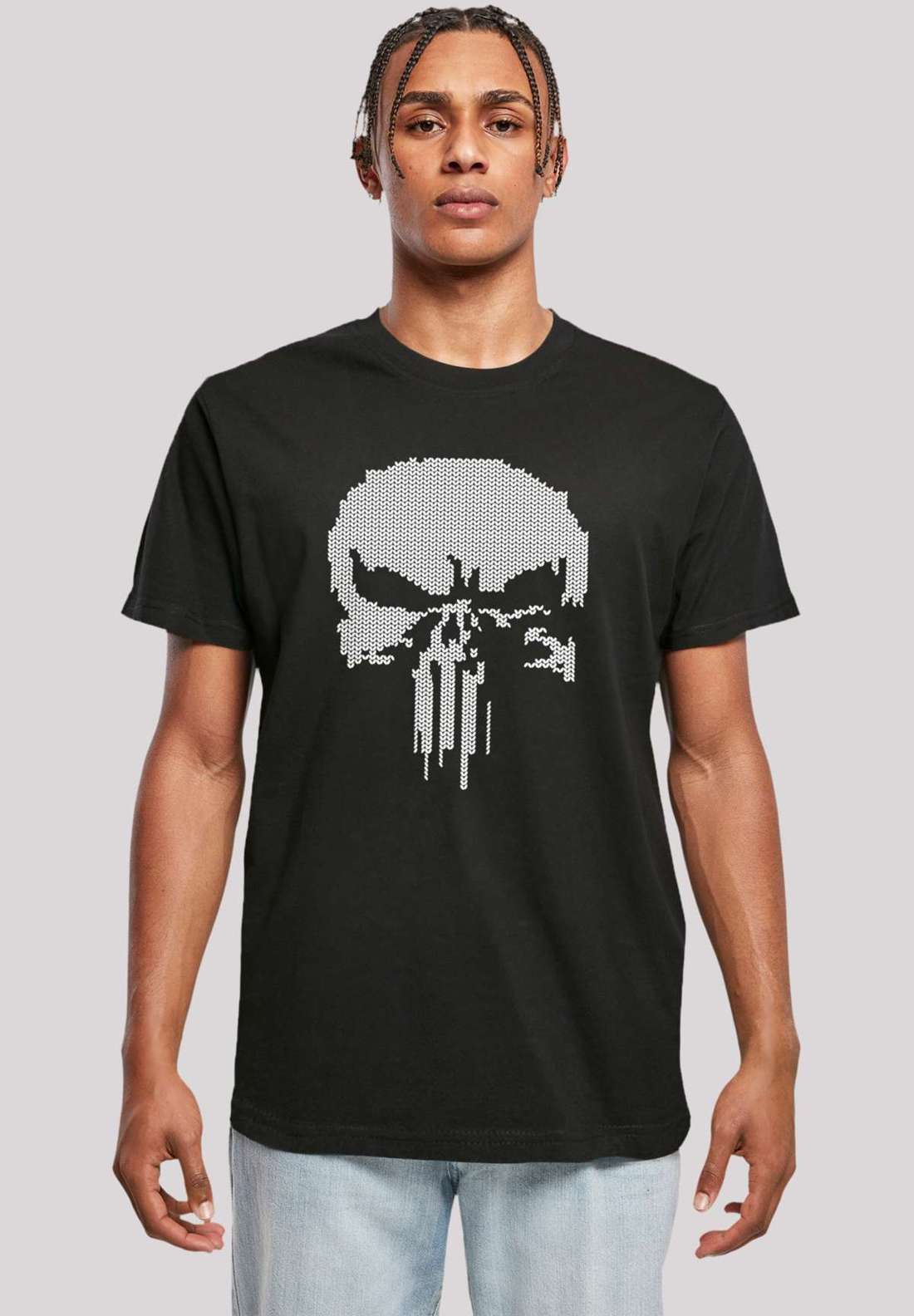 футболка Marvel Punisher Fake Knit