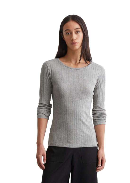 Рубашка с длинным рукавом aus Organic-Cotton-Modal-Mix