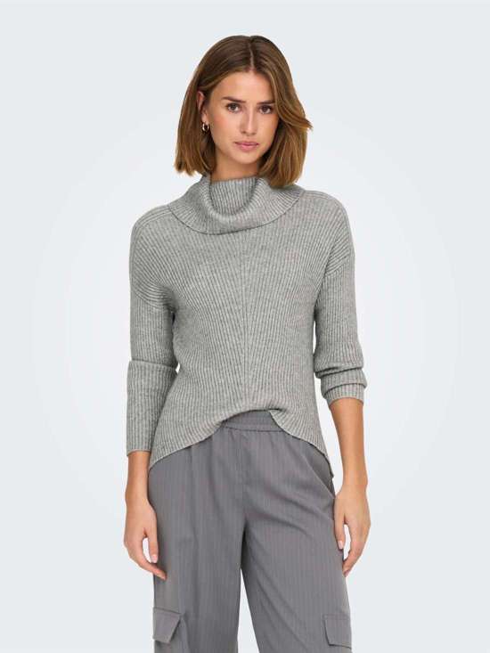 Свитер с высоким воротником ONLKATIA LS SADDLE ROLL NECK CC KNT