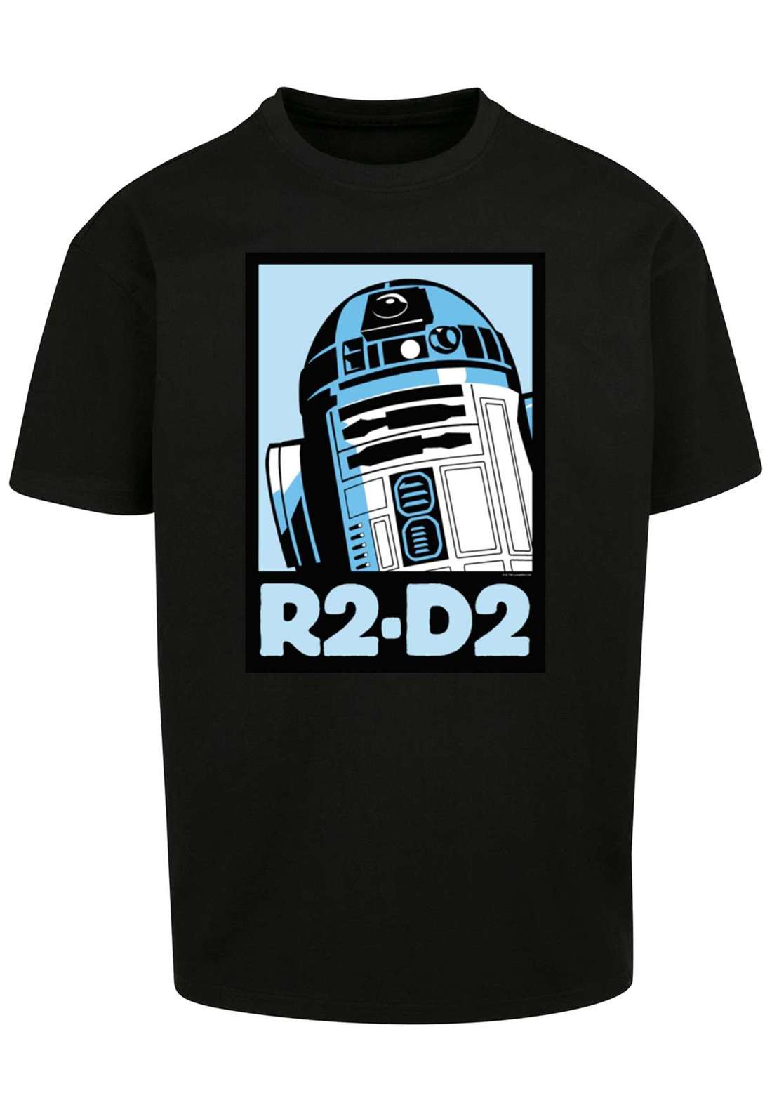 Рубашка с коротким рукавом Herren Star Wars R2-D2 Poster with Heavy Oversize Tee