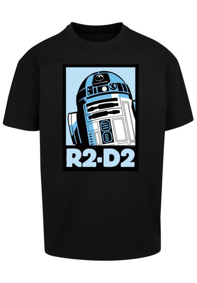 Рубашка с коротким рукавом Herren Star Wars R2-D2 Poster with Heavy Oversize Tee