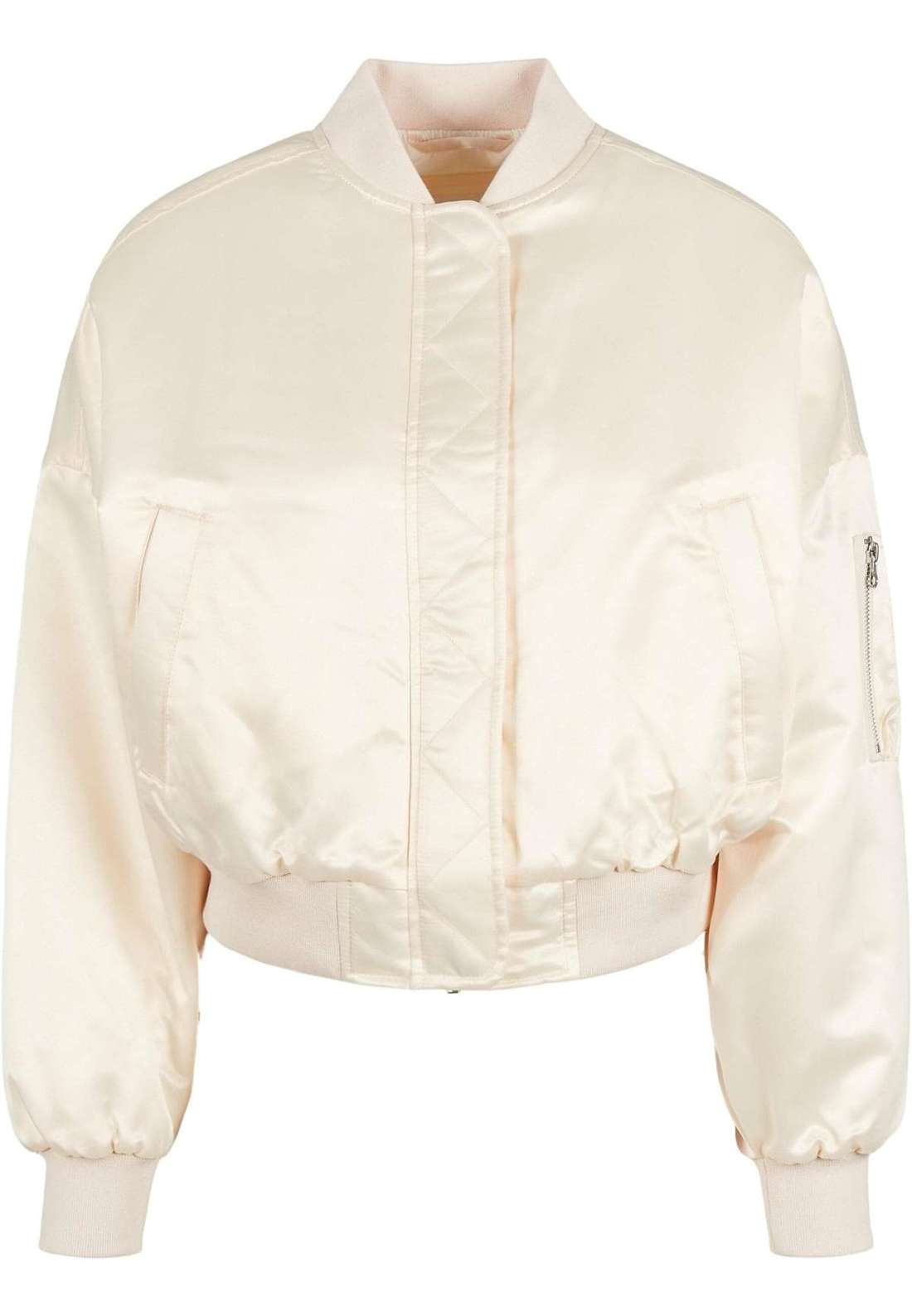 Куртка-бомбер Urban Classics Damen Ladies Short Oversized Satin Bomber Jacket