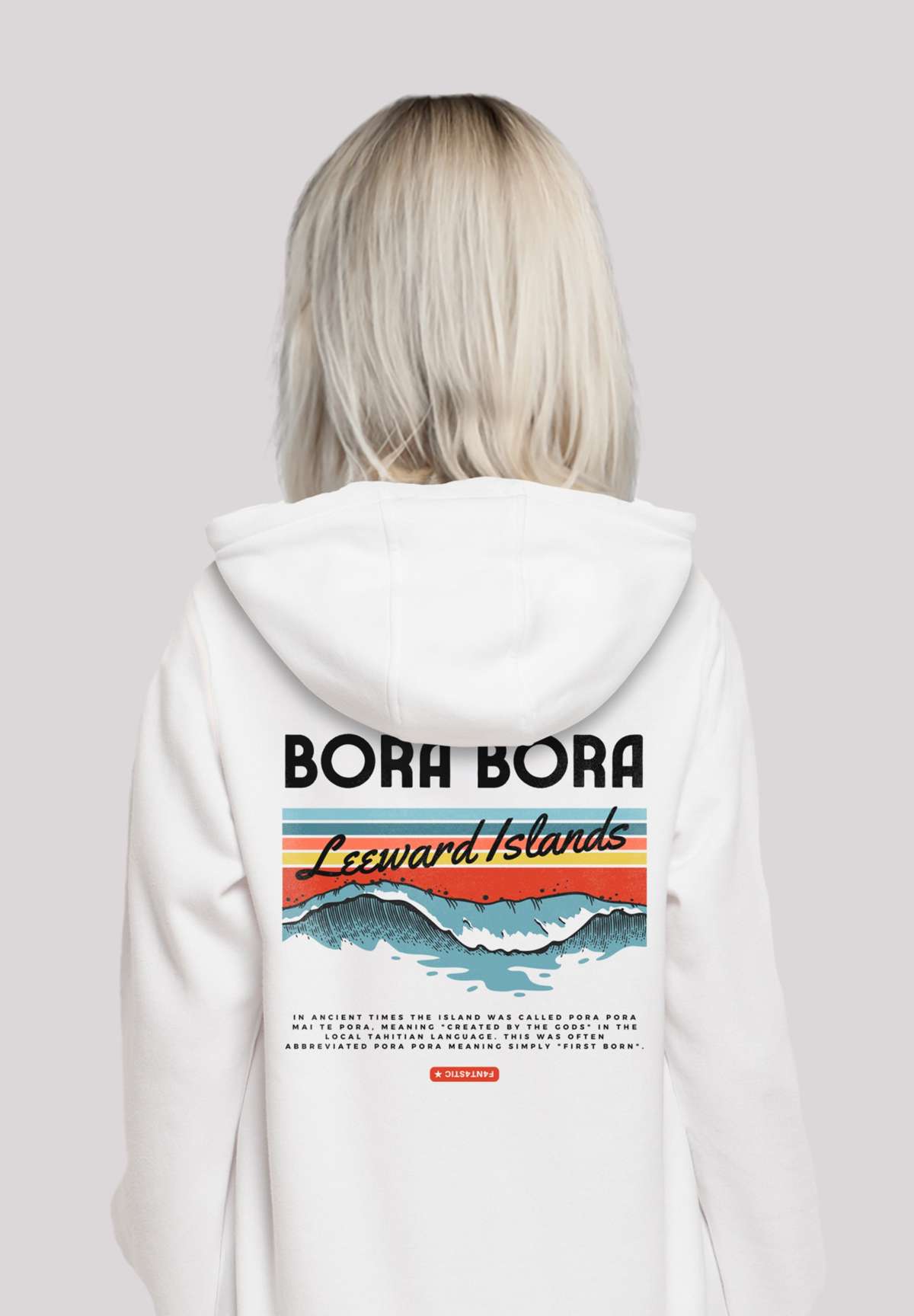 Толстовка с капюшоном Bora Bora Leewards Island