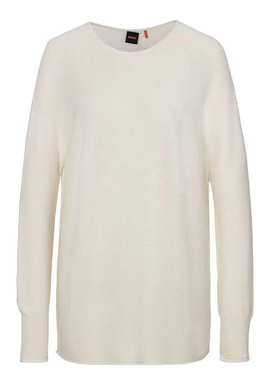 Вязаный свитер с широкими рукавами. C_Falandina