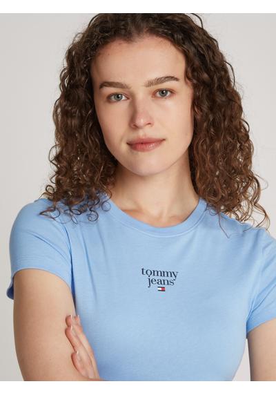 Футболка больших размеров с надписью-логотипом TJW SLIM ESSENTIAL LOGO1 TEE EXT