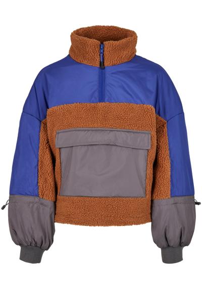 Всепогодная куртка Urban Classics Damen Ladies Sherpa 3-Tone Pull Over Jacket