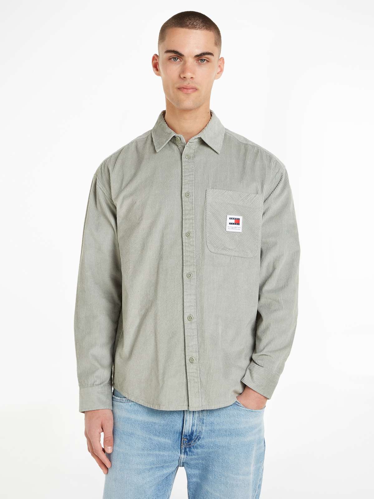 Рубашка с длинными рукавами и нагрудным карманом TJM RLX CHNKY CORDUROY SHIRT EXT