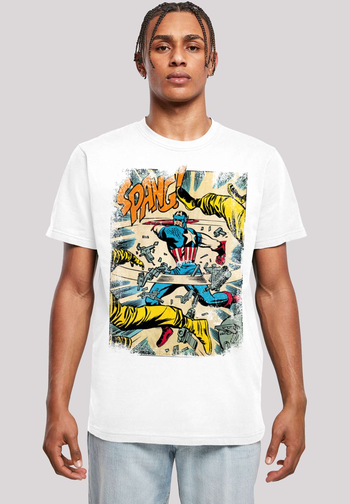 футболка Marvel Captain America Spang