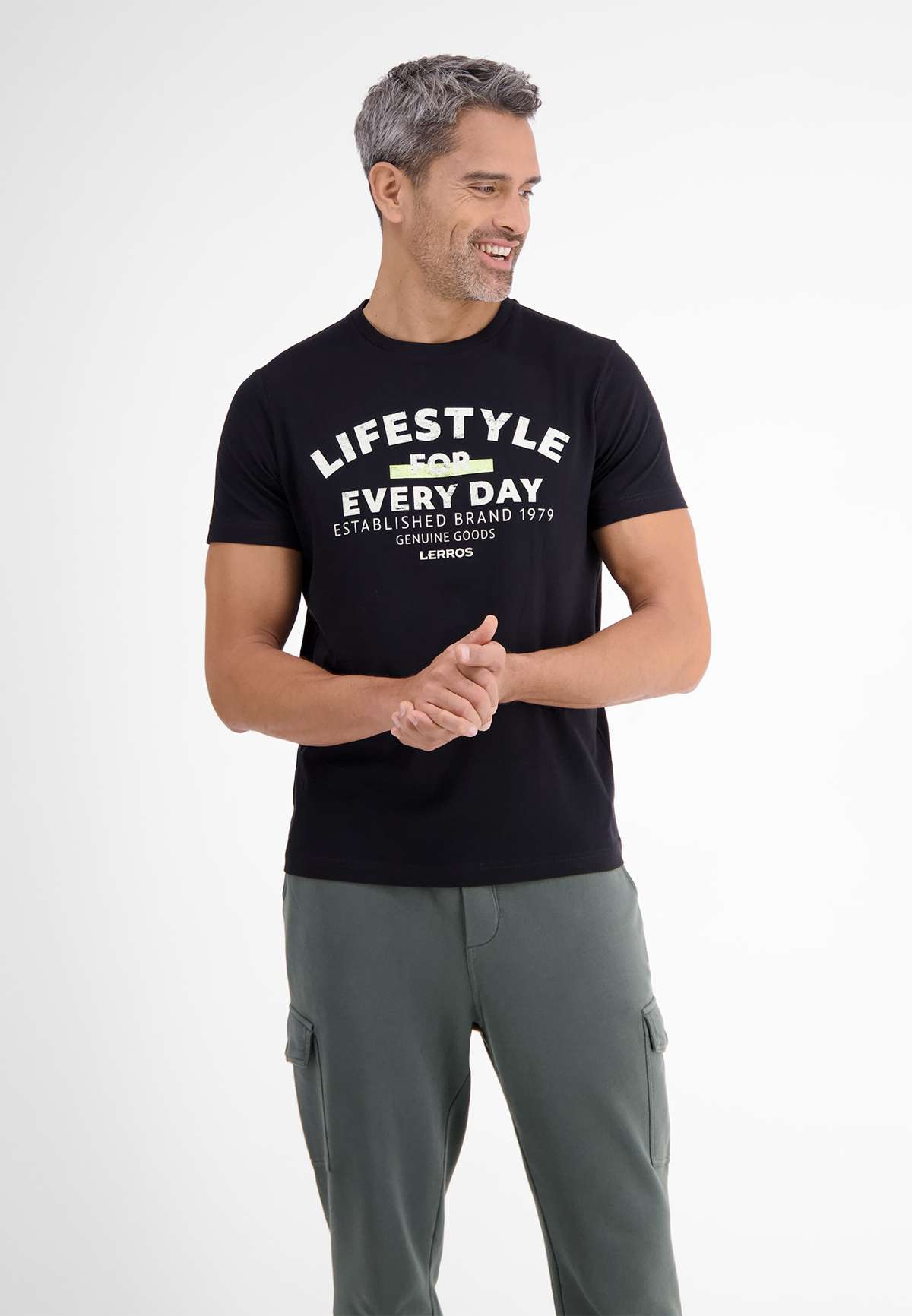 футболка LERROS T-Shirt *Lifestyle for every day*