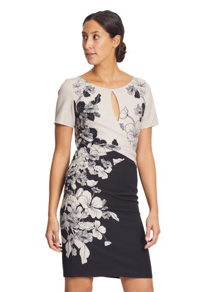Коктейльное платье Cocktailkleid mit Blumenprint