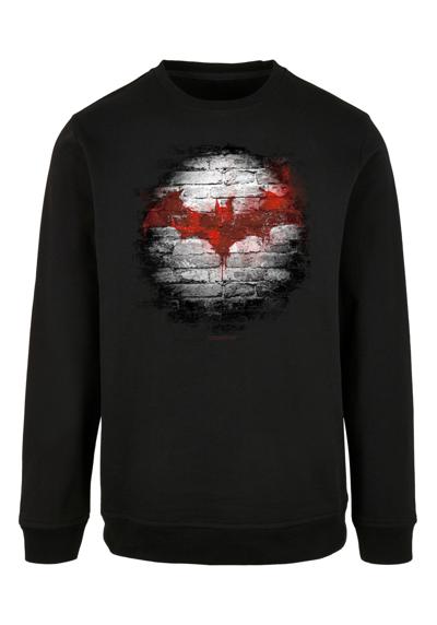 Свитер с круглым вырезом Herren Batman Logo Wall with Basic Crewneck