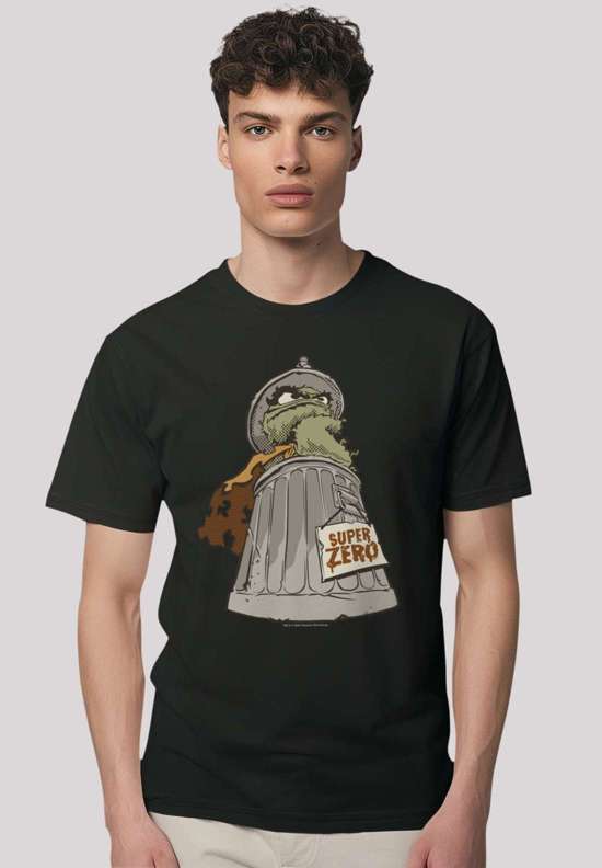 футболка Sesamstraße Oscar Super Zero