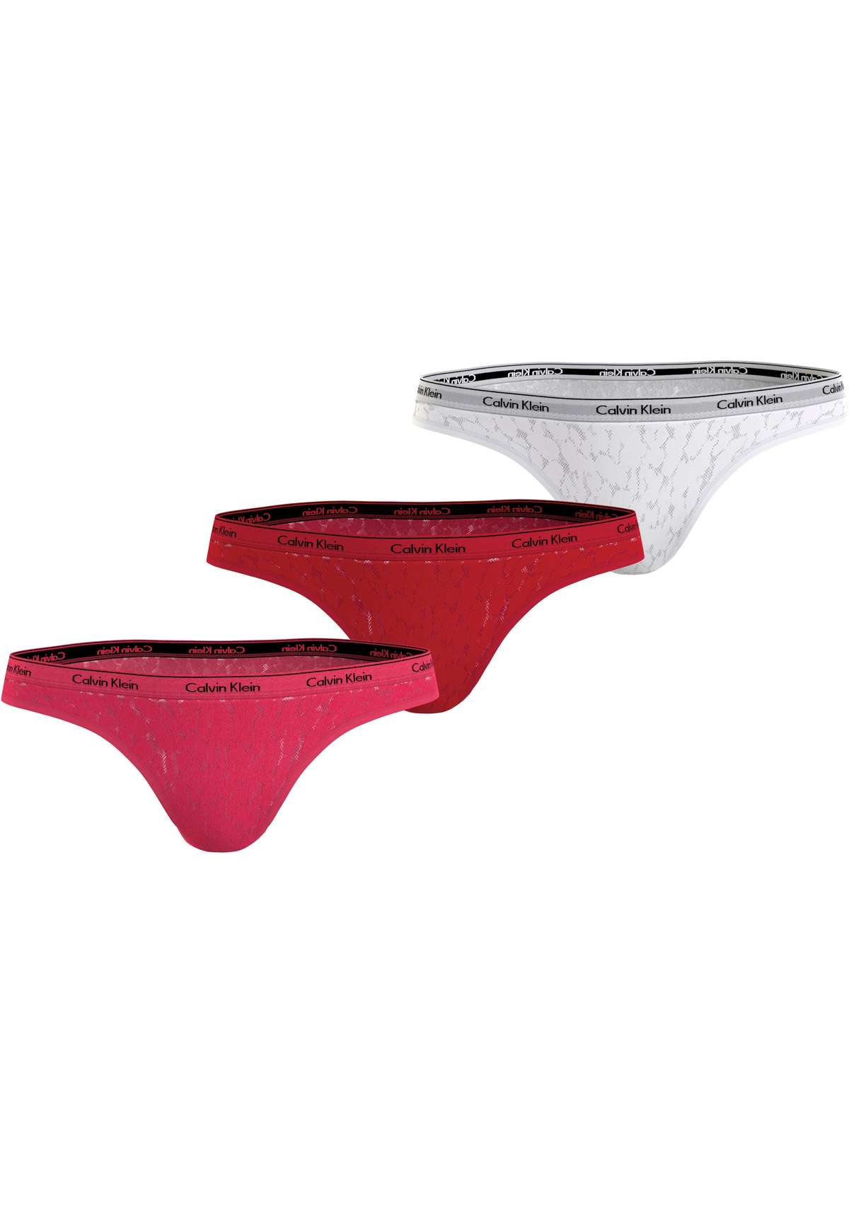Бразильские трусы 3 PACK BRAZILIAN (LOW-RISE)